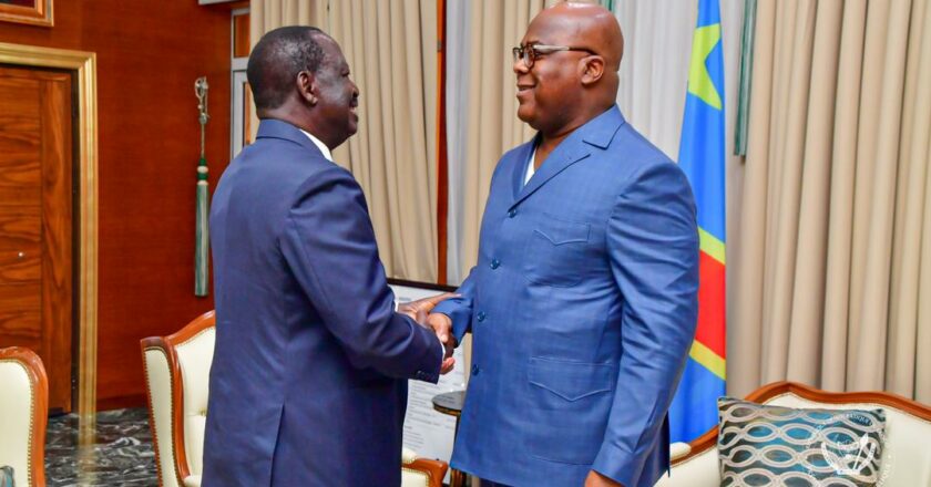 Insécurité dans l’Est de la RDC : Raila Odinga promet de faire taire les armes, une fois élu SG de l’UA