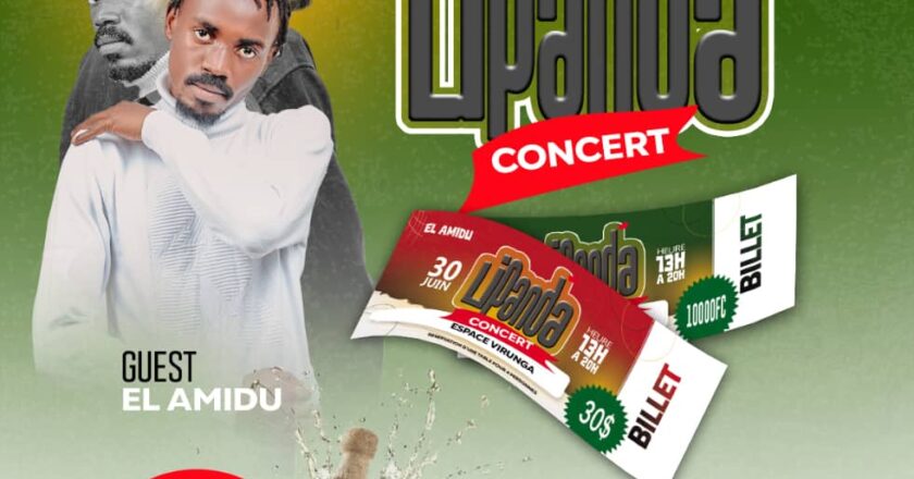 Culture à Beni – Concert « LIPANDA » de EL AMIDU : Billetterie ouverte pour ce 30 juin 2025
