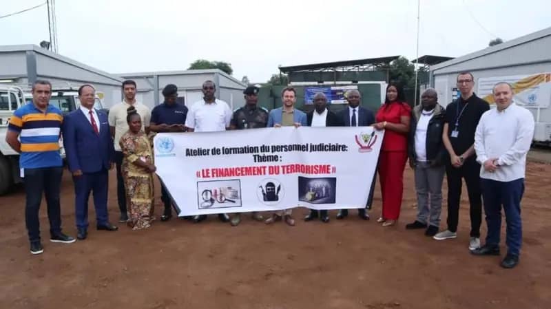 Beni : La MONUSCO forme des magistrats pour lutter contre le financement du terrorisme